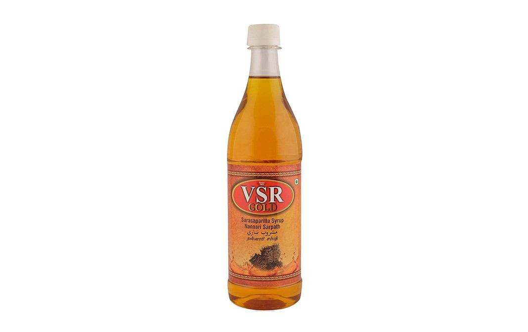 VSR Sarasaparilla Syrup Nannari Sarpath    Plastic Bottle  700 millilitre